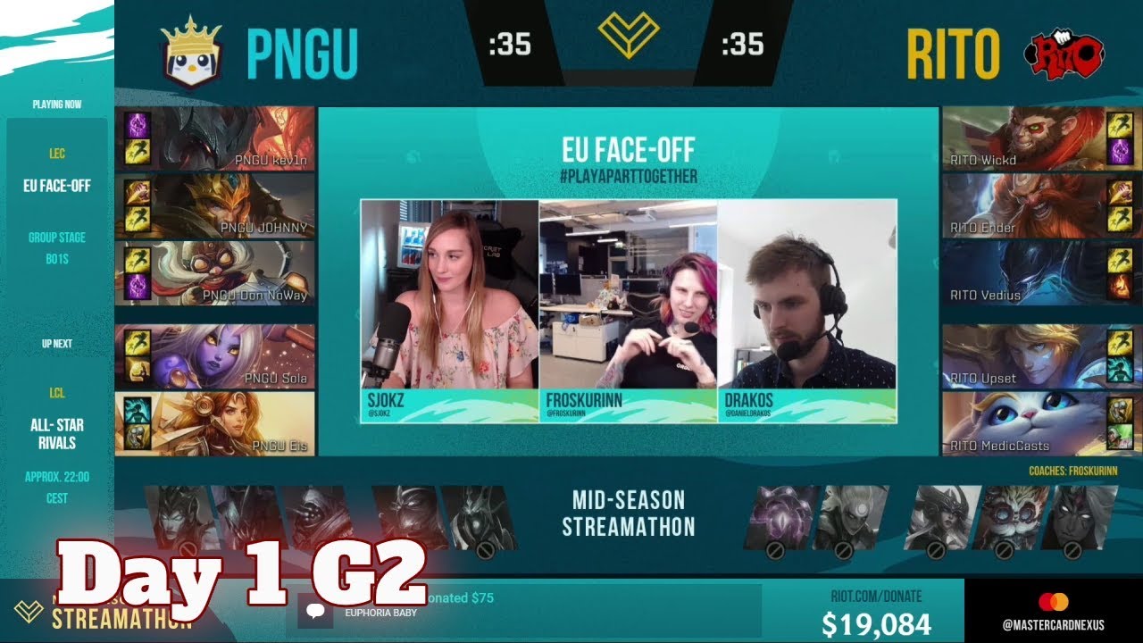 German Pingus vs LEC Kings (RITO) | Day 1 EU Face-Off 2020 | Germany vs Europe