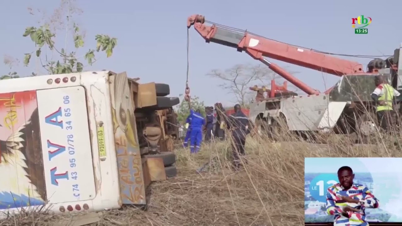 Дорожно-транспортное происшествие сегодня утром на въезде в Бобо-Диуласо.