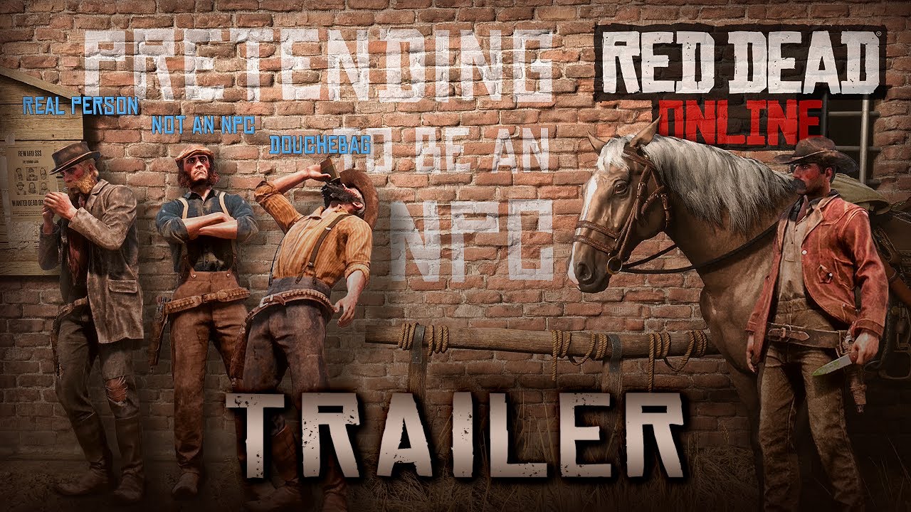 TRAILER - Off The Radar & Pretending To Be An NPC  |  RED DEAD ONLINE
