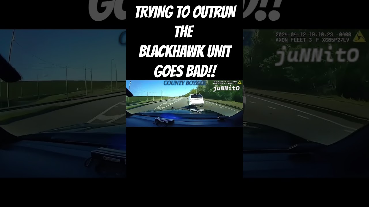 Вот почему не стоит пытаться убежать от вертолета Blackhawk. Многократные перевороты ствола. #пол...