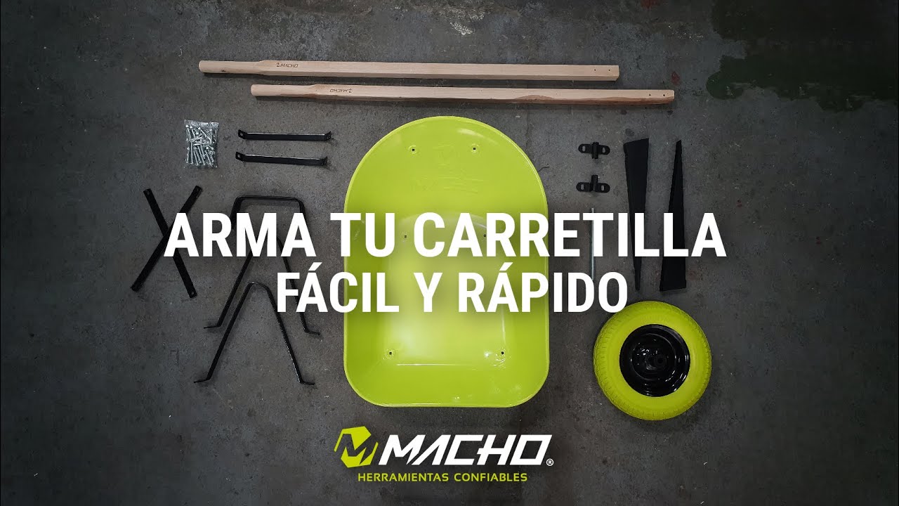 COMO ARMAR UNA CARRETILLA MACHO