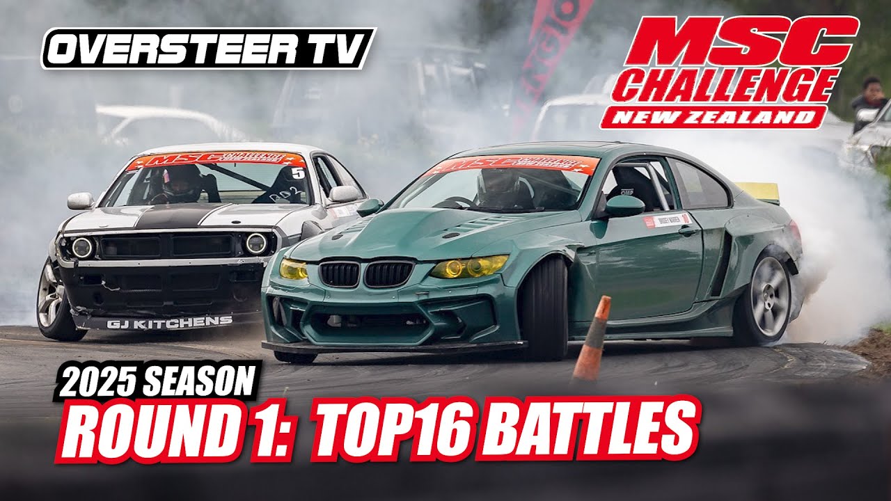 MSC Challenge NZ 2025 • Round 1 • Top 16 Battles (Live Stream) • Meremere Drift Park