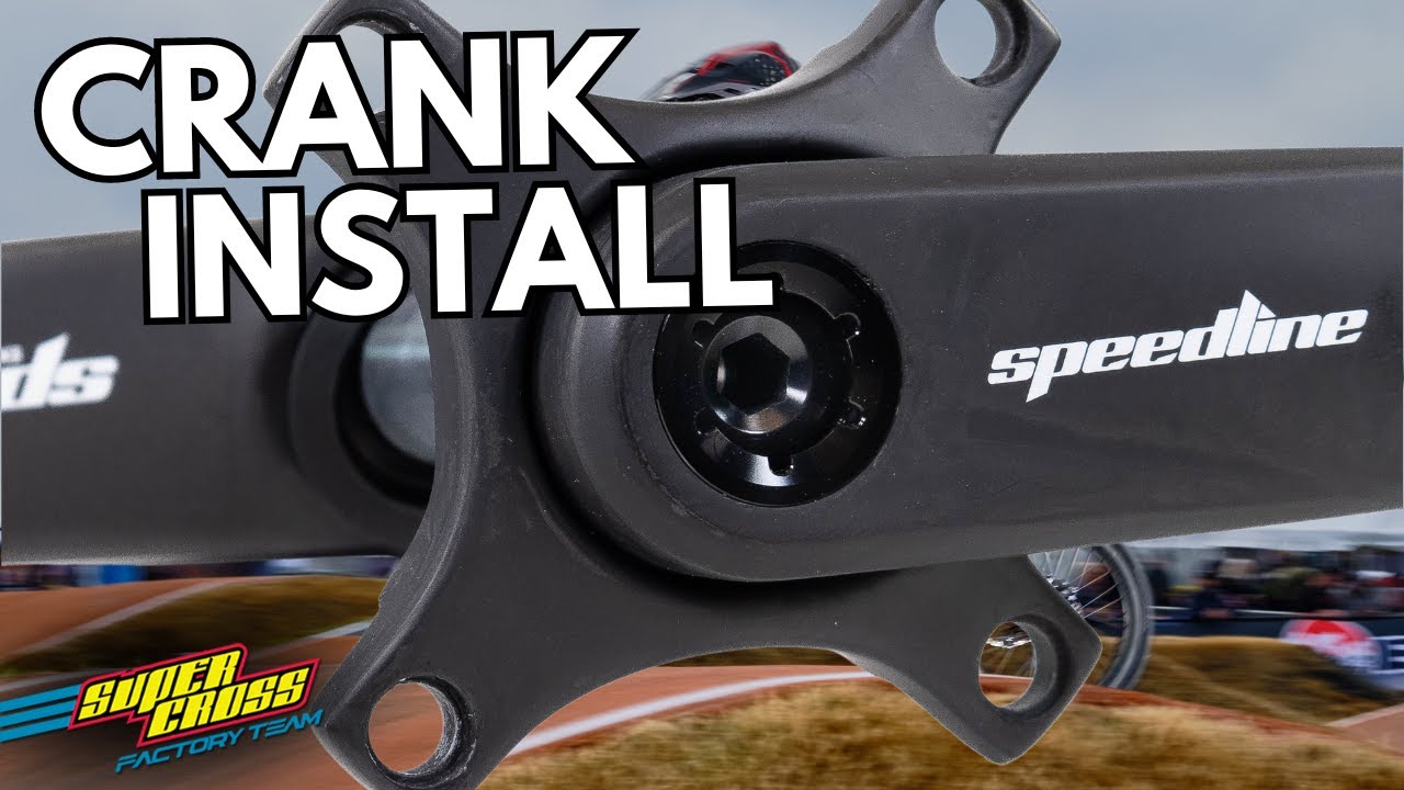 Installing the Elite Carbon Speedline BMX Cranks | BMX How To's