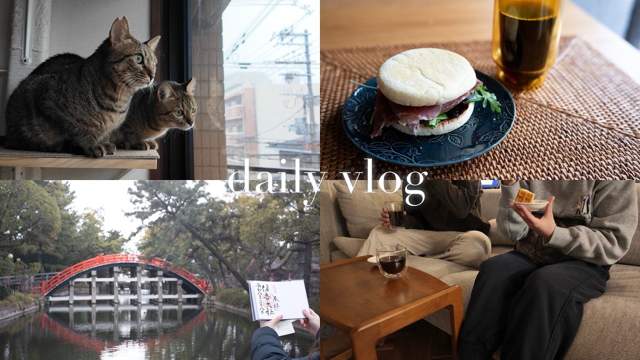vlog｜御朱印帳デビュー📕はじめての御朱印巡り