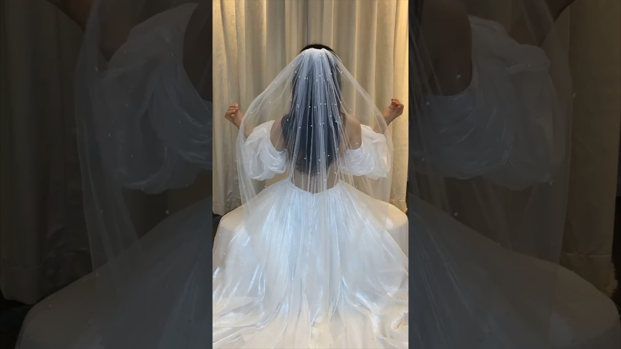 Sieben verschiedene Schleier f&uuml;r Jeden Geschmack👰🏻&zwj;♀️ #brautmode #schleier #brautkleid #braut
