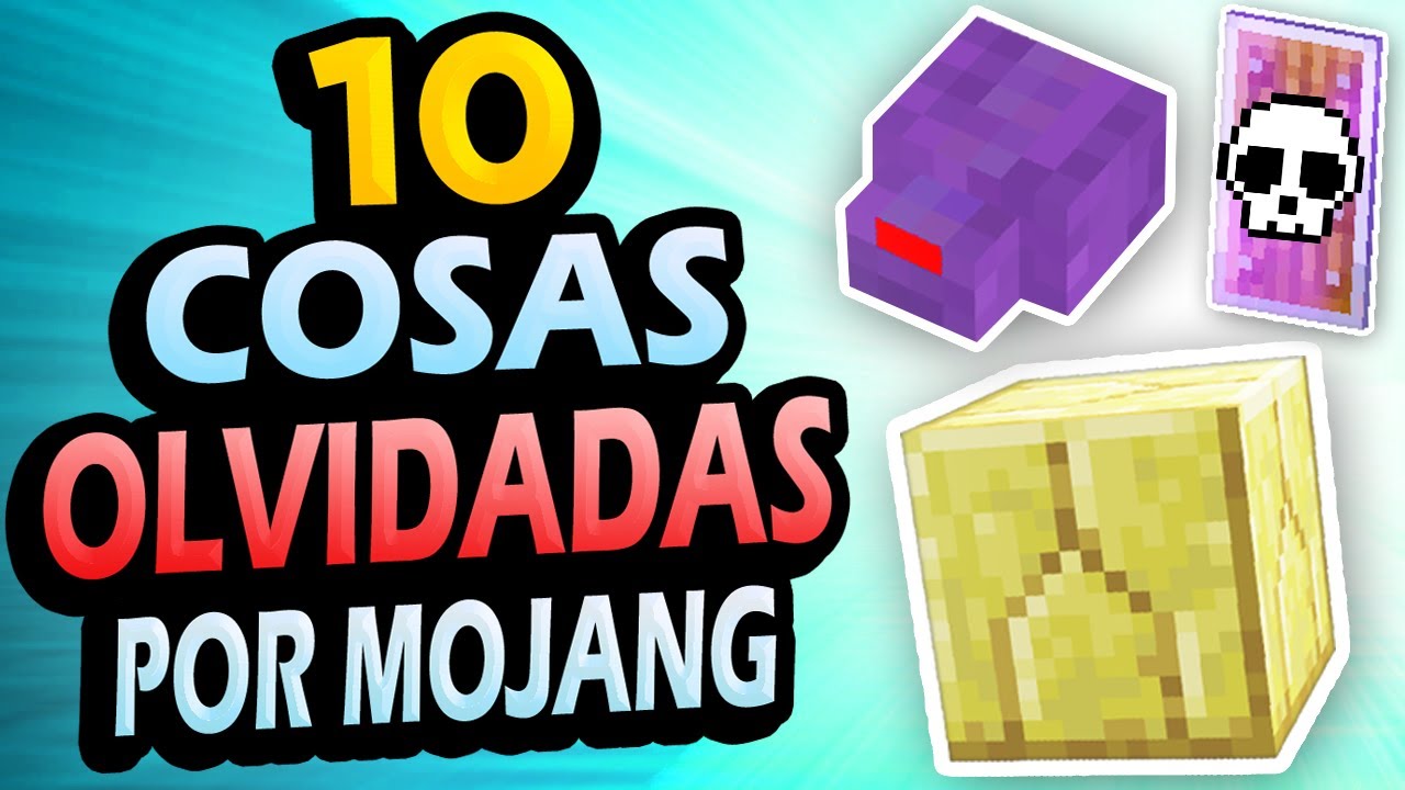 ✅ 10 Cosas De Minecraft OLVIDADAS Por Mojang!! #4