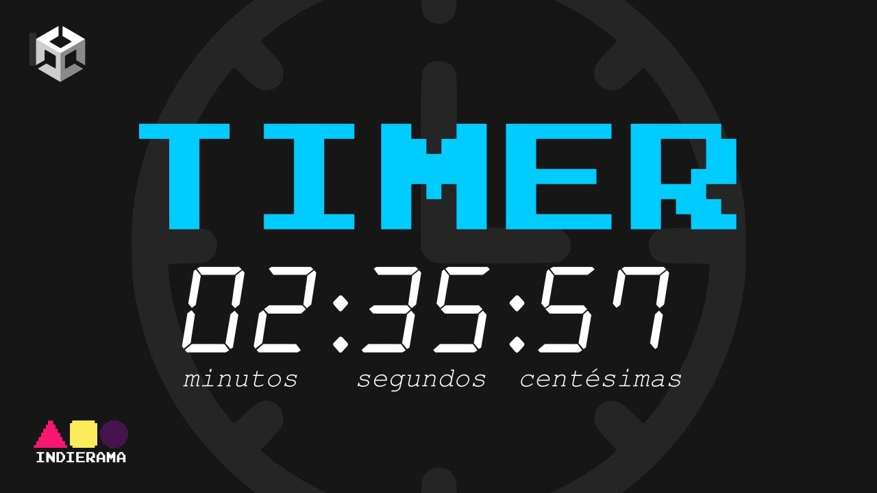 TIMER en Unity (minutos, segundos, centésimas)