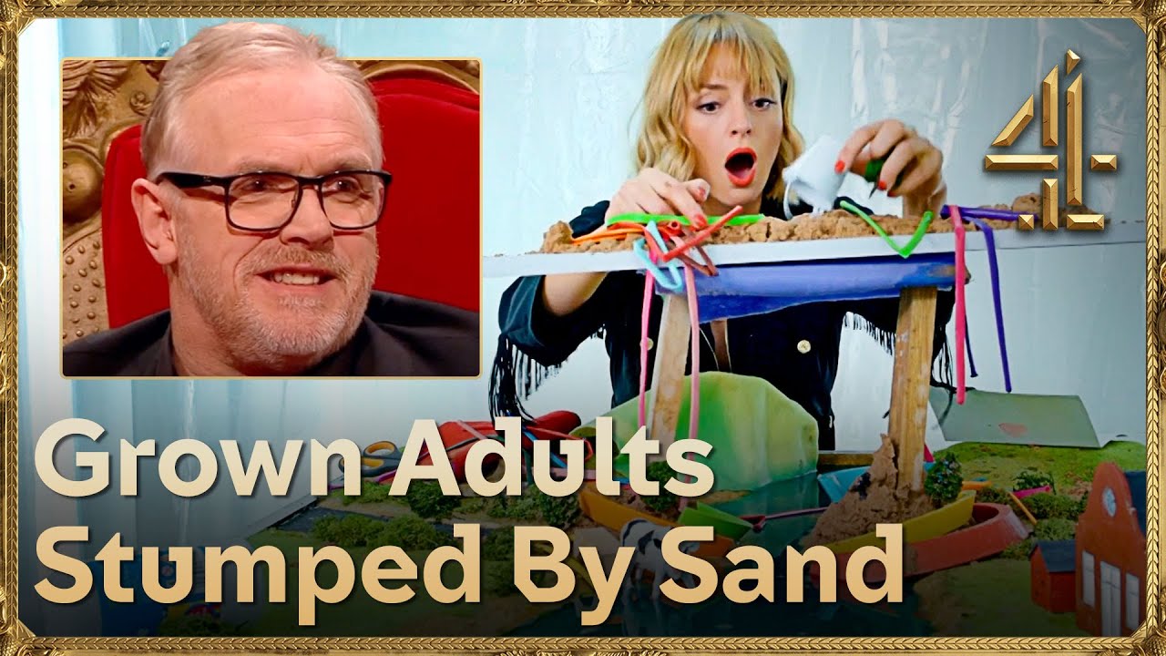 Alan Davies & Morgana Robinson Take On The SAND BRIDGE | Taskmaster