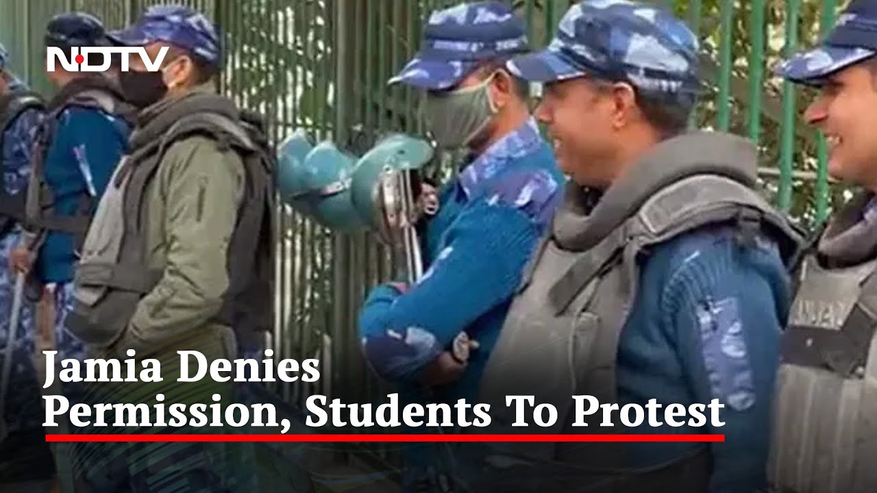 Riot Police At Delhi's Jamia Over BBC Film Screening, Students Detained