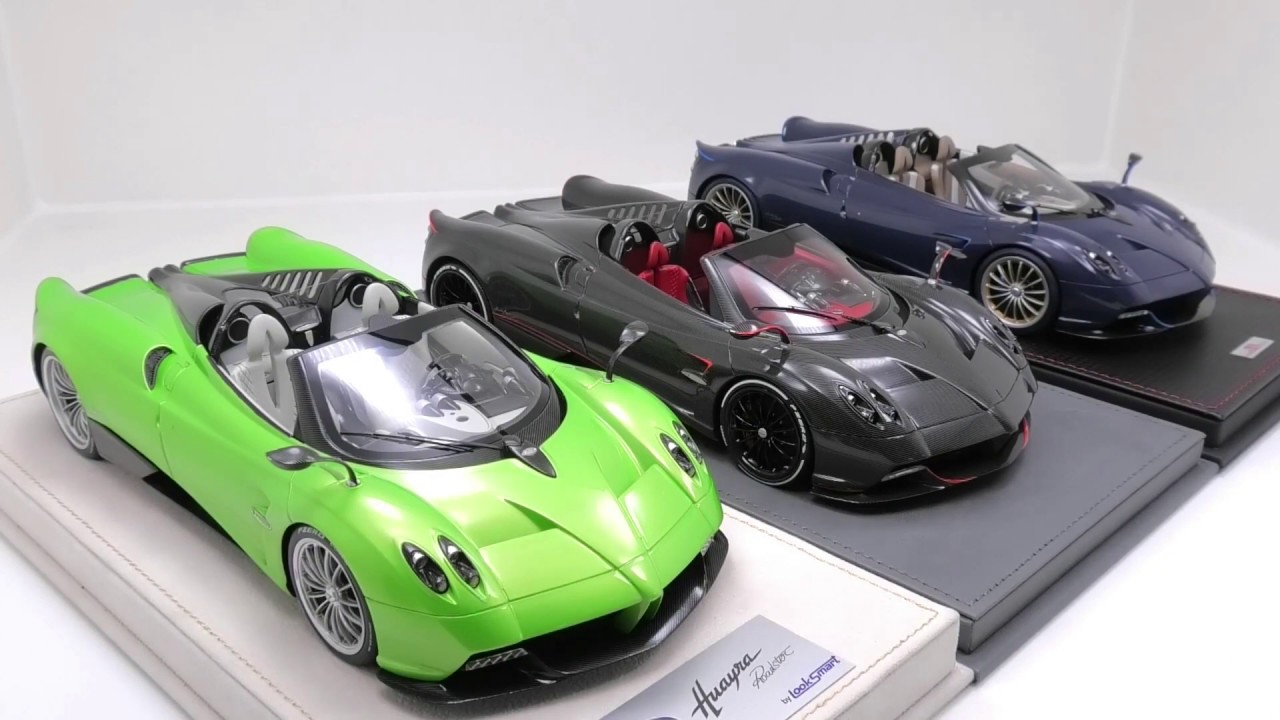 1/18 PAGANI HUAYRA ROADSTER - Looksmart VS BBR Models VS MR Collection