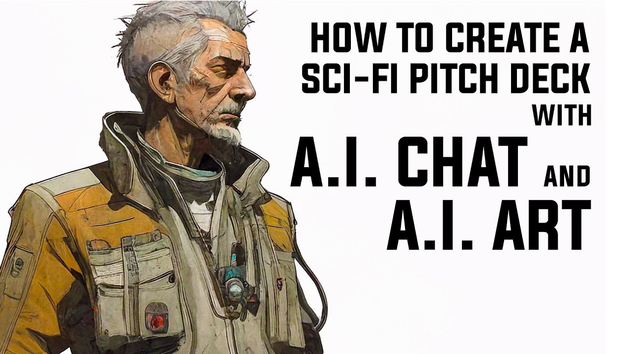 USING A.I. CHAT AND A.I. ART TO CREATE A SCI-FI PITCH DECK