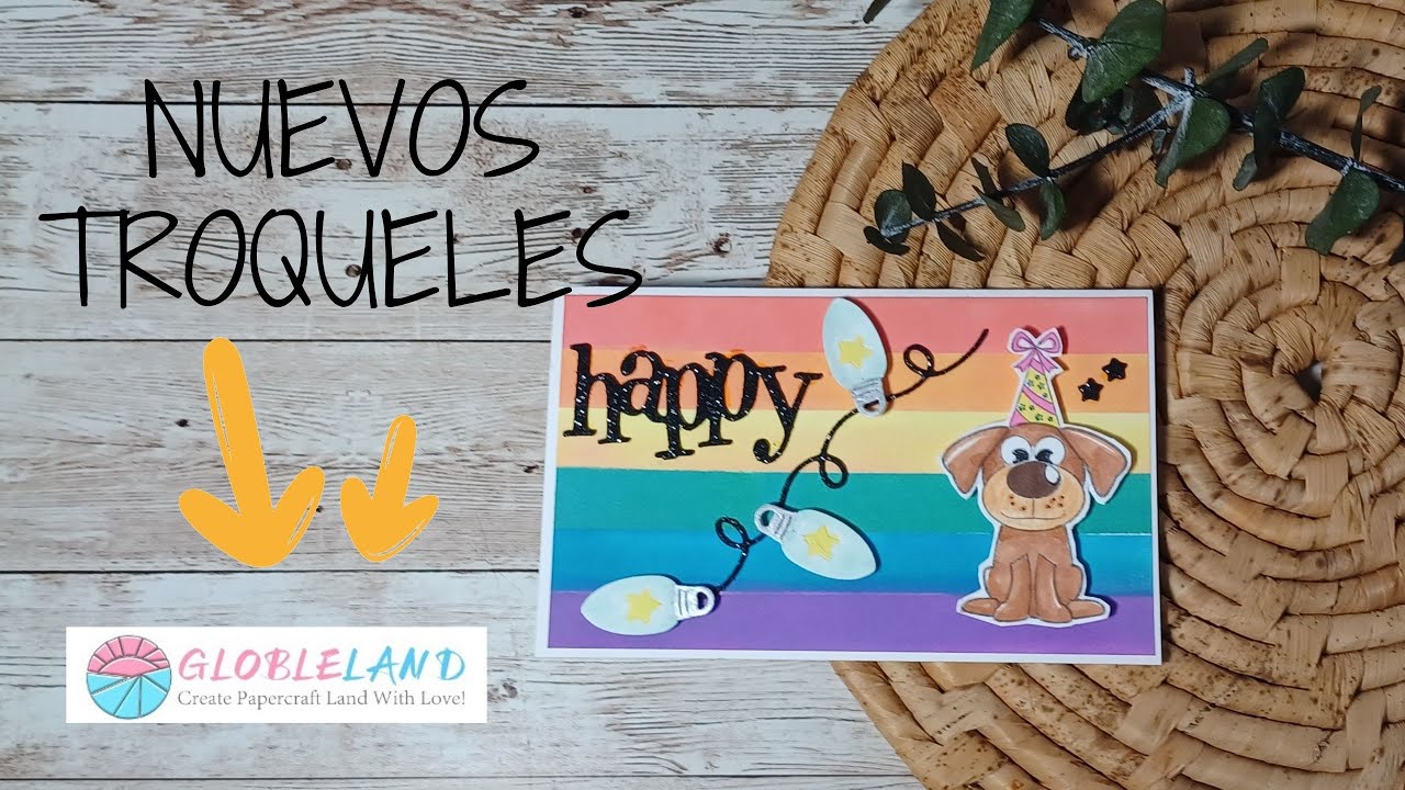 TARJETAS CON TROQUELES DE GLOBLELAND