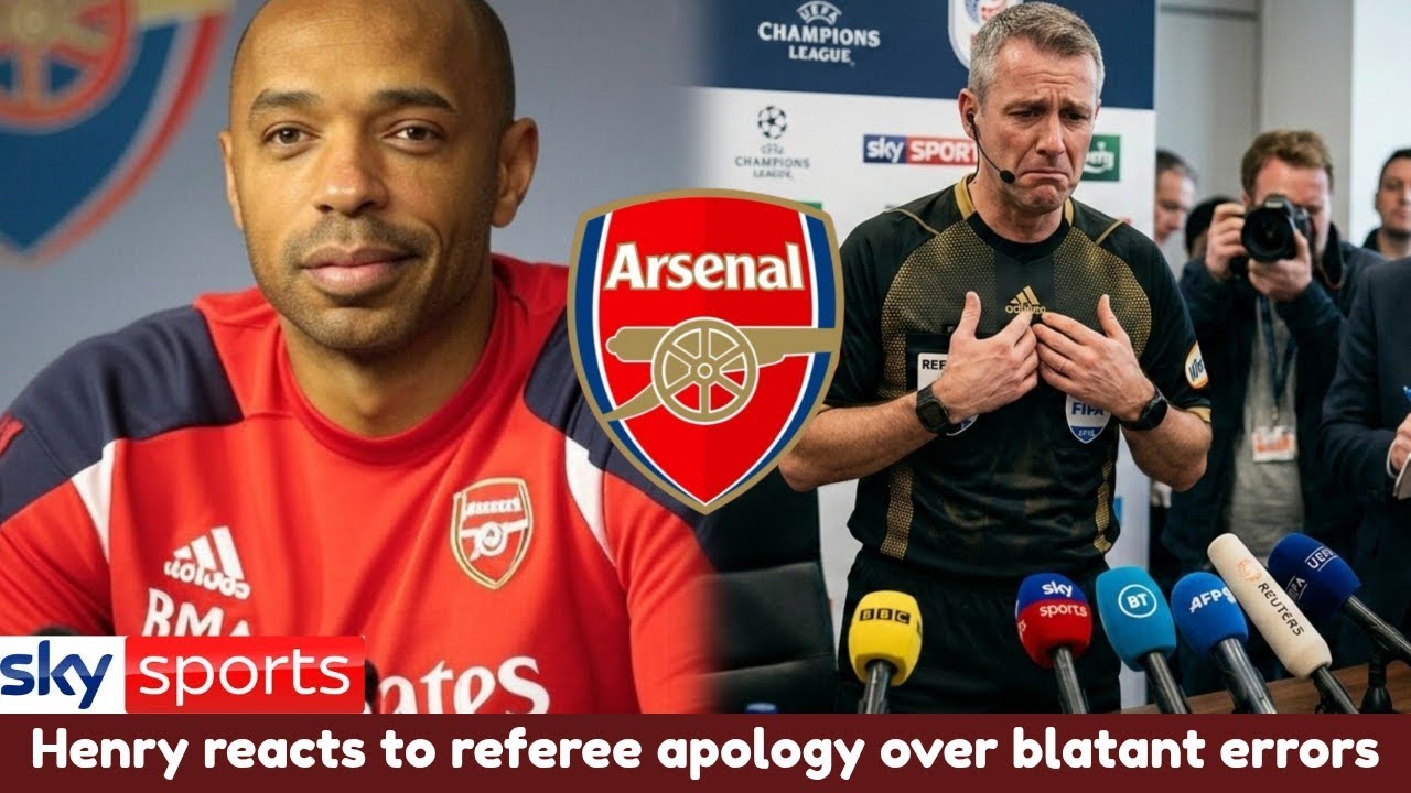 Генри нарушил молчание после того, как судья признал ошибку с VAR! 🚨⚽