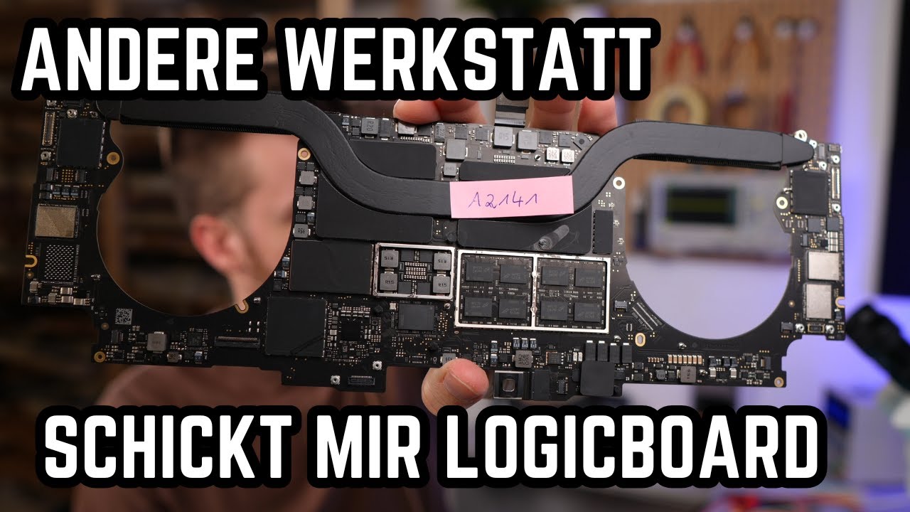 MacBook Pro 16 Kurzschluss auf SSD
