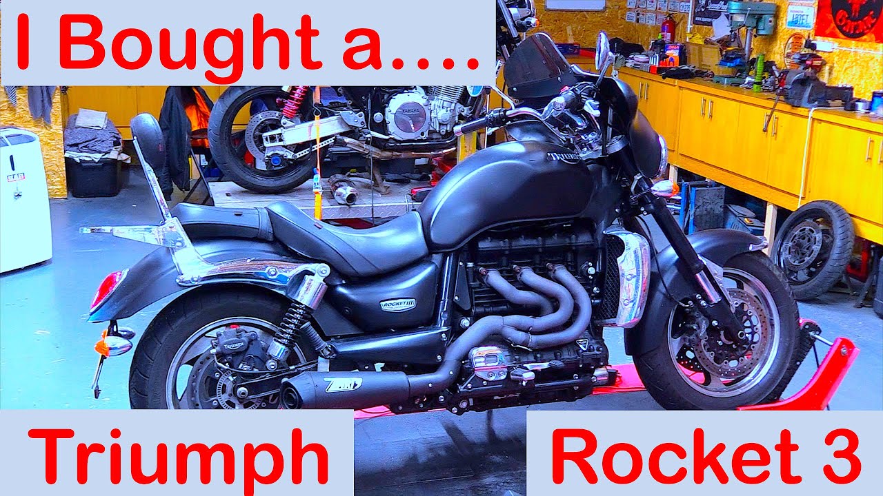 REVEALED !  Barn Find 'Triumph Rocket 3'  Project !