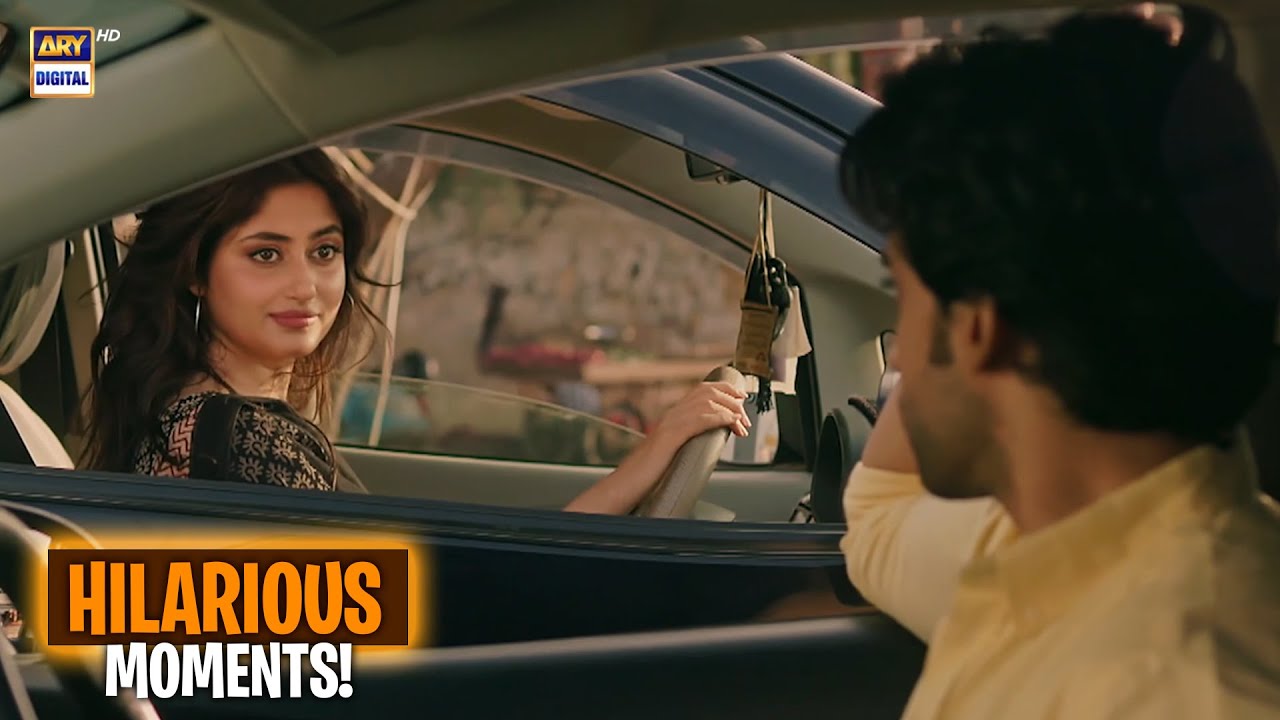 Kabhi Khoobsurat Larki Nahi Dekhi Kya?🤨 | Saja Aly & Bilal Abbas | Hilarious Moments
