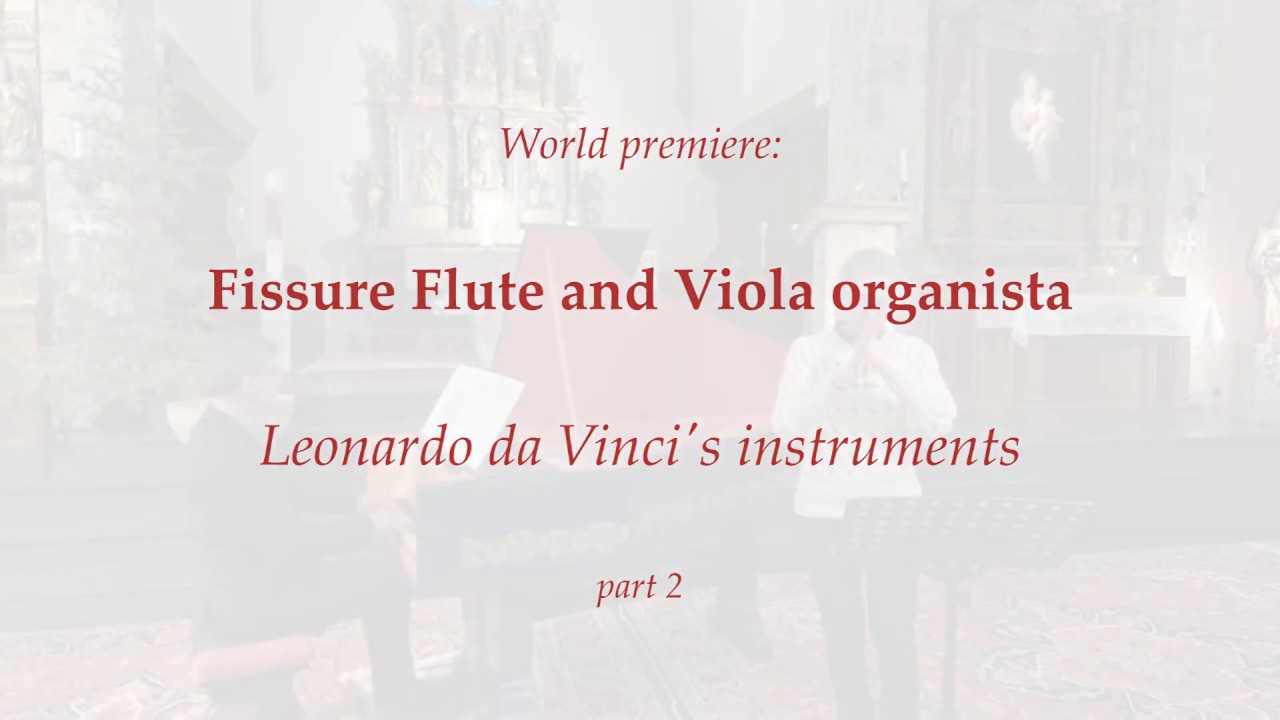 Fissure Flute and Viola organista: world premiere - part 2