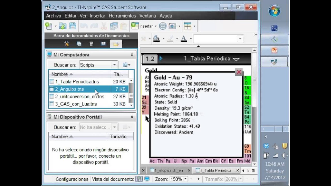 IV Simposio Texas Instruments: Programación en TI-Nspire™ con Lua