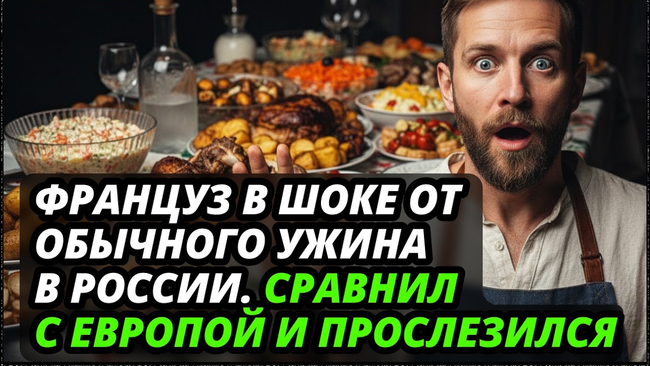 «Мы едим это как деликатес, а русские — ВЕДРАМИ!» Исповедь француза, который НЕ ПОВЕРИЛ своим глазам