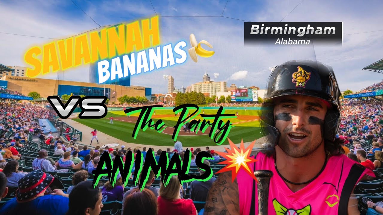 Бананабол в Бирмингеме🍌🎉⚾️
