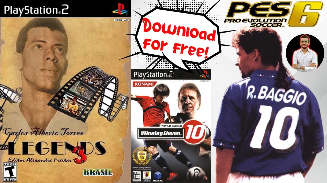 Download Winning Eleven 10 Legends 3 | PES 10 Legendary Players PS2 ISO (PlayStation 2)