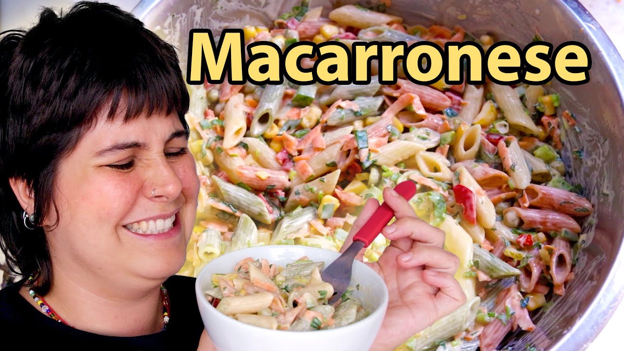 SALADA DE MACARRÃO Perfeita pro Verão!