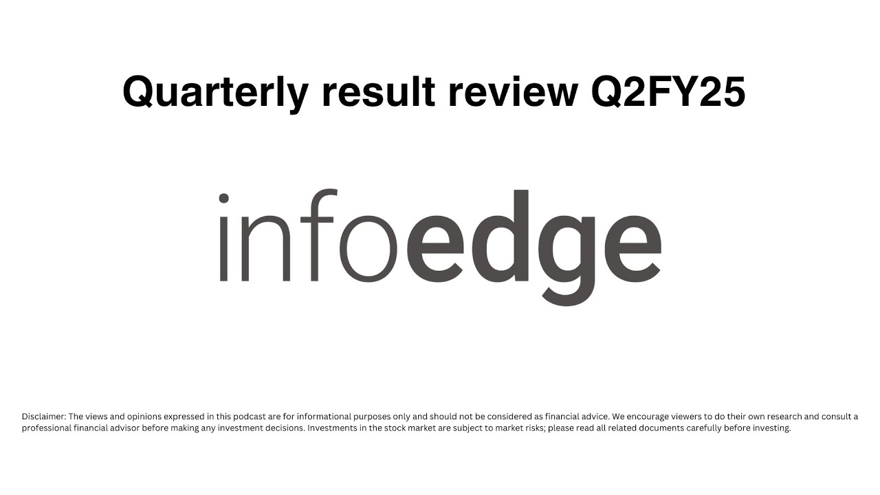 Info Edge India Limited Q2FY25