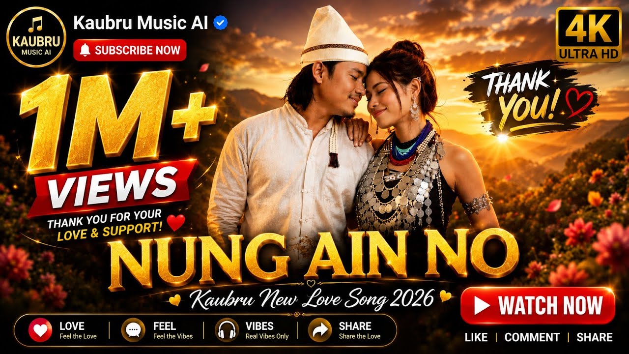 NUNG AINI NO | Kaubru New Love Song 2026 | Romantic Melody | Official Music Video