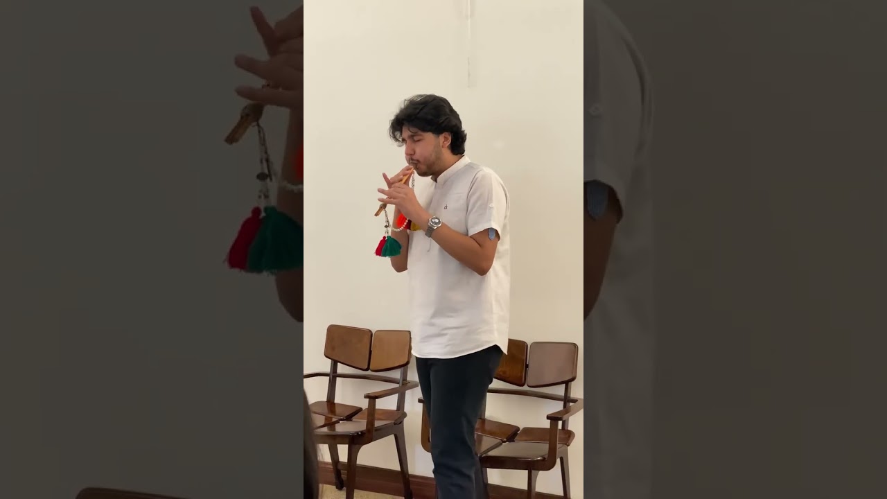 نفس برگردونِ نی&zwnj;جفتی + نوازندگی نی&zwnj;جفتی در کارگاه محفلی - بردیا بهرام نژاد