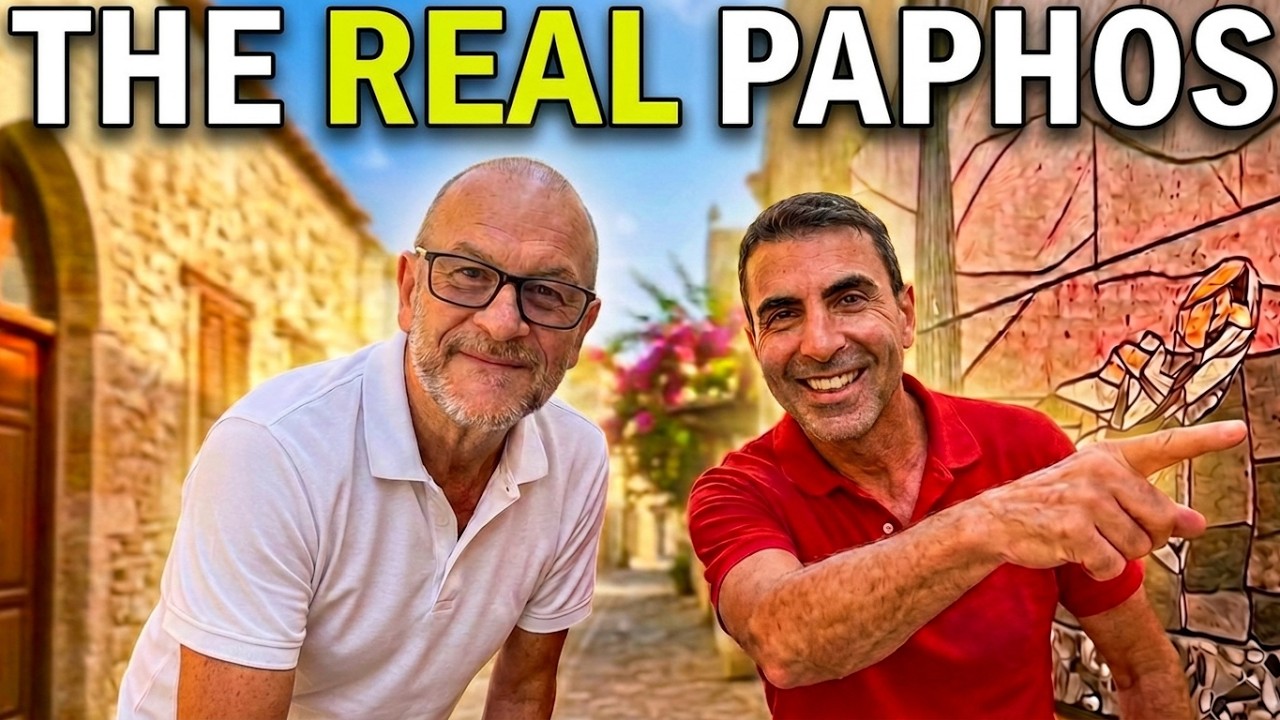 Paphos Old Town Walking Tour 2026 | Market, Murals & Local Secrets
