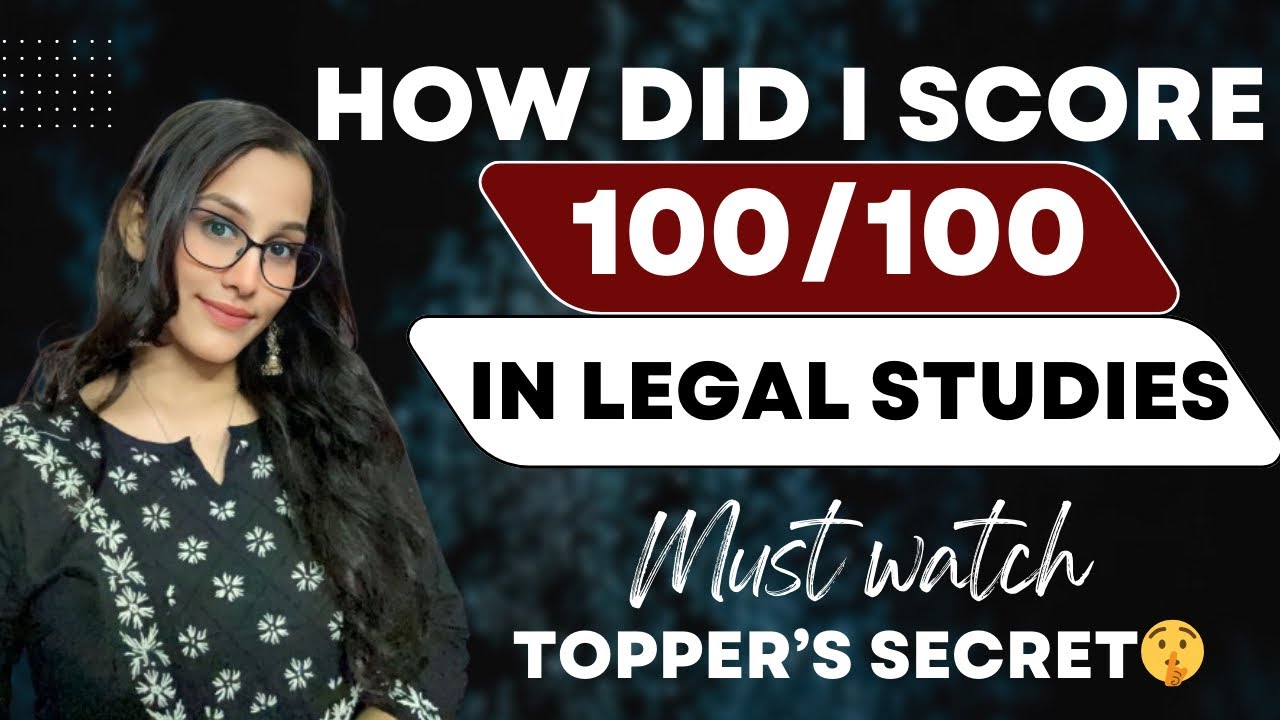 HOW DID I SCORE 100/100 IN LEGAL STUDIES?! 🤫| Class 12 | Best strategy | #cbse #class12 #arts