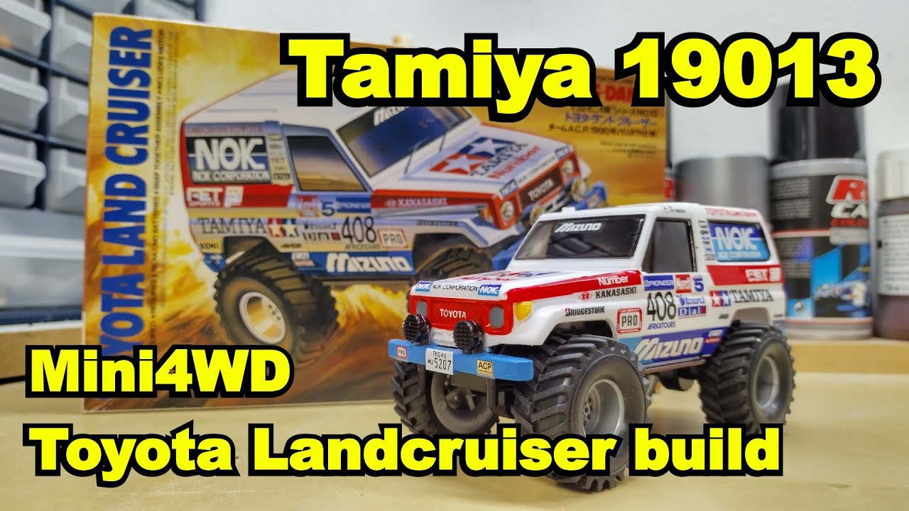 Tamiya 19013 Mini4WD Toyota Land Cruiser build