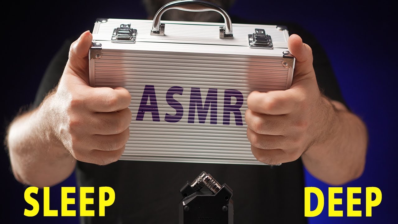 ASMR Metal Case Sounds | Tapping, Scratching, Rustling & Locking (15 Minutes, No Talking)