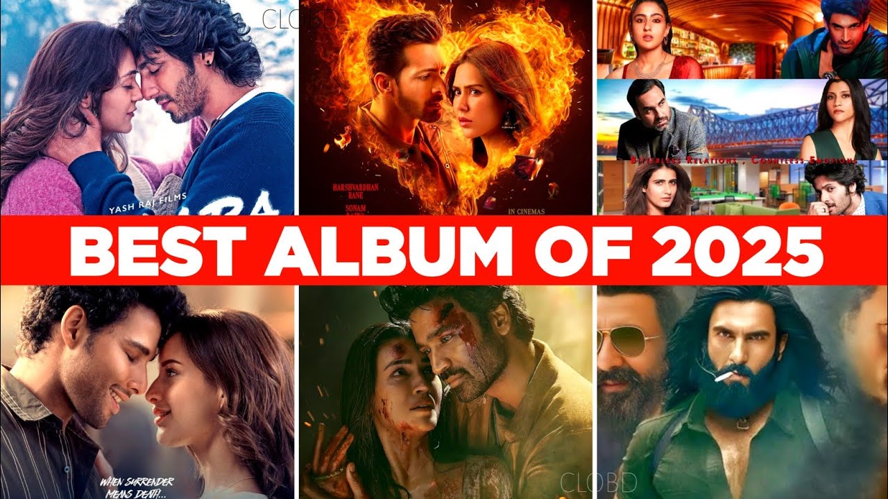 Top 10 Best Bollywood Albums Of 2025 | Hindi Music Highlights | CLOBD