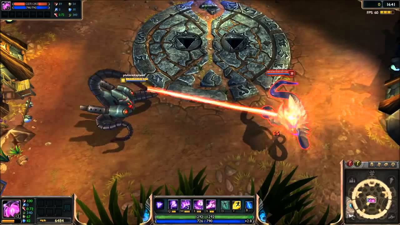 PBE   02 11 2014 Battlecast VelKoz Skills and Animations