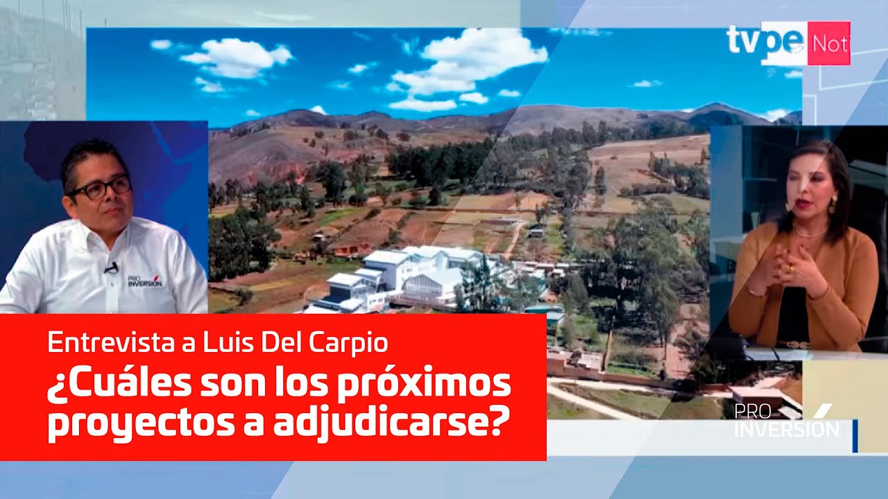 ¿Cuáles son los próximos proyectos a adjudicarse? Entrevista al director ejecutivo, Luis Del Carpio
