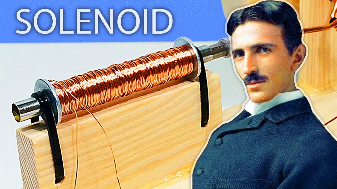 Build a Working Solenoid Motor at Home - DIY Electromagnetic Motor Tutorial
