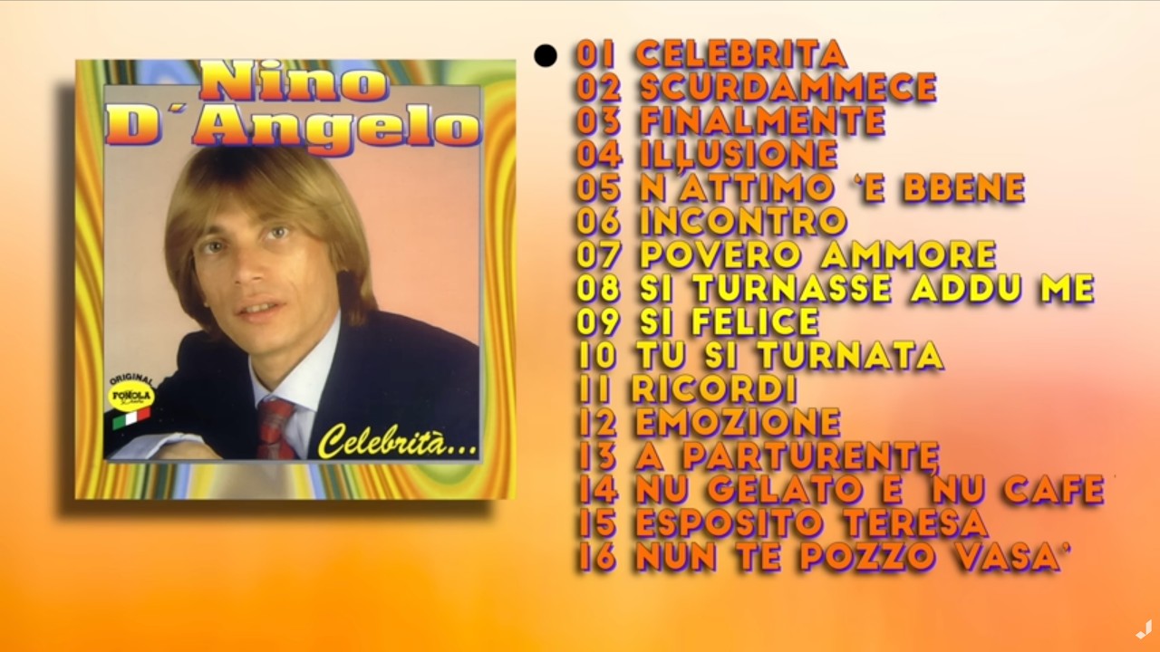 Nino d'Angelo - Celebrità (Album Completo)