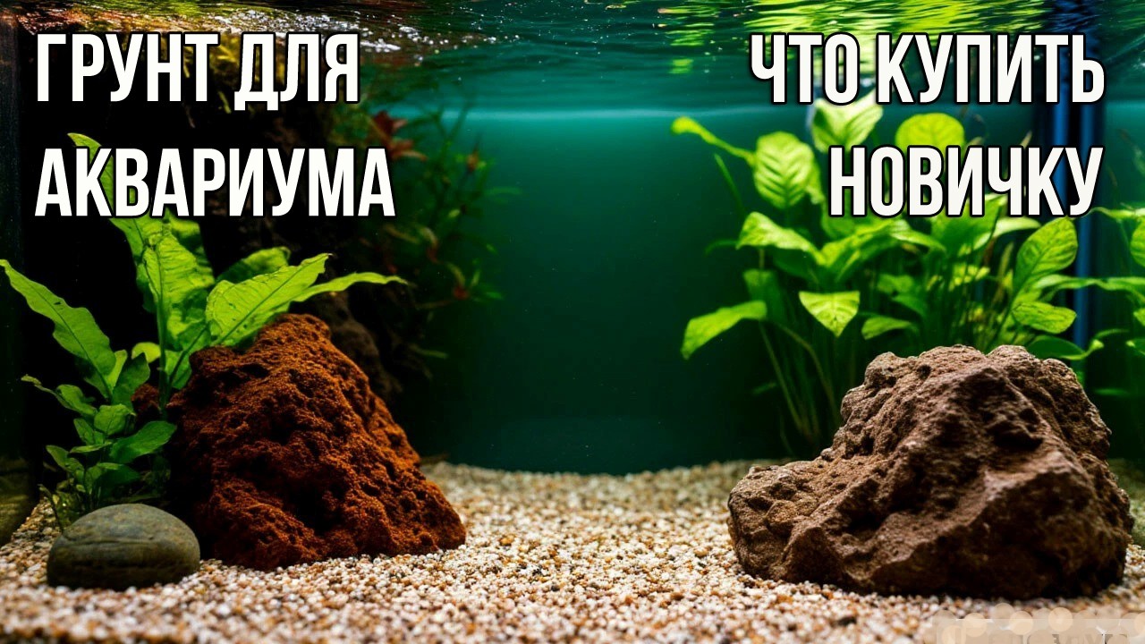 Аквариум с Нуля: Какой ГРУНТ Выбрать начинающему Аквариумисту