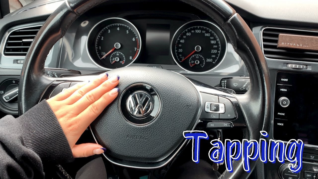 [ASMR] CAR TAPPING✨ (lofi) | Volkswagen Golf | ASMR Marlife