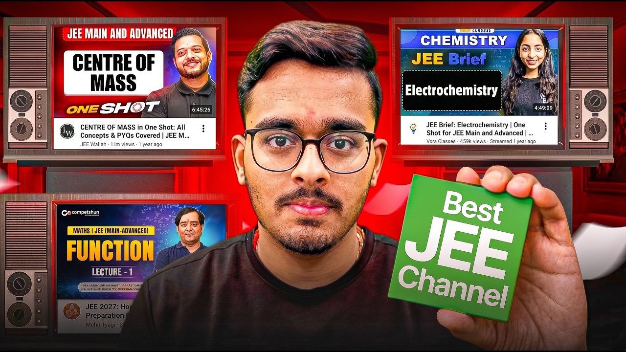 Crack JEE 2027 Without Coaching? Best FREE JEE Channels 🔥