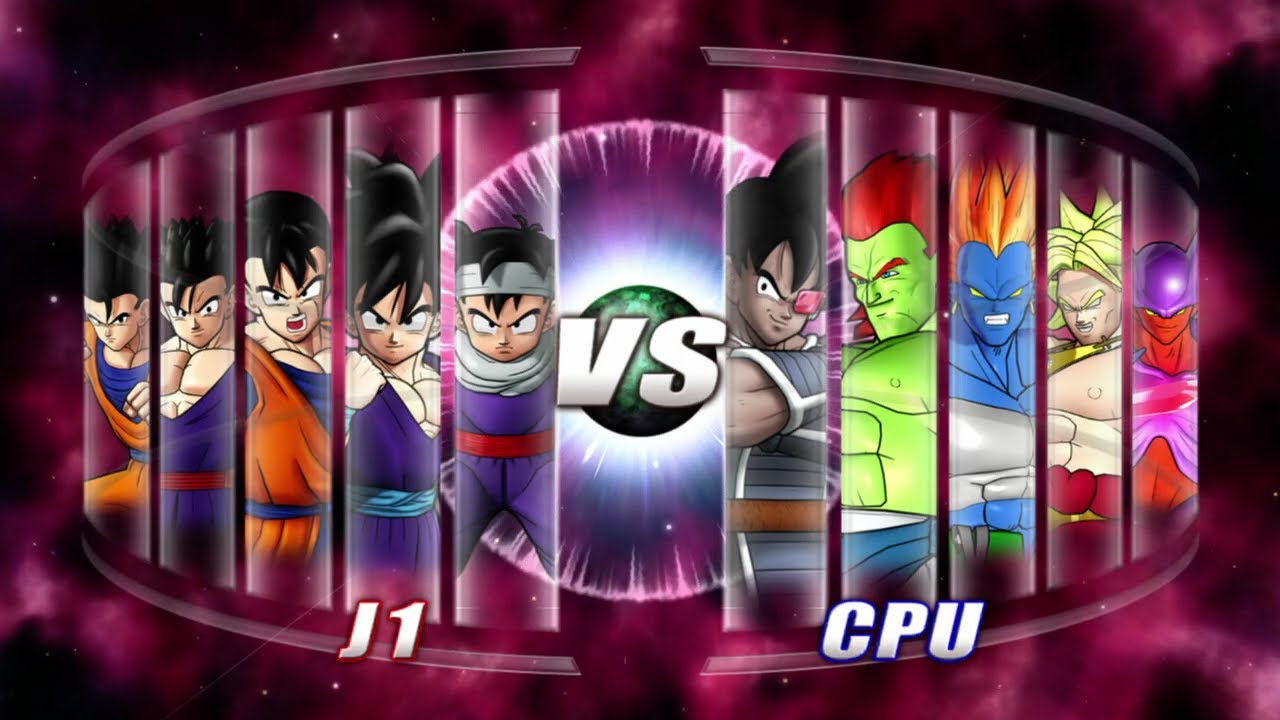 Dragon Ball Raging Blast 2 Gohan vs Movie Villains
