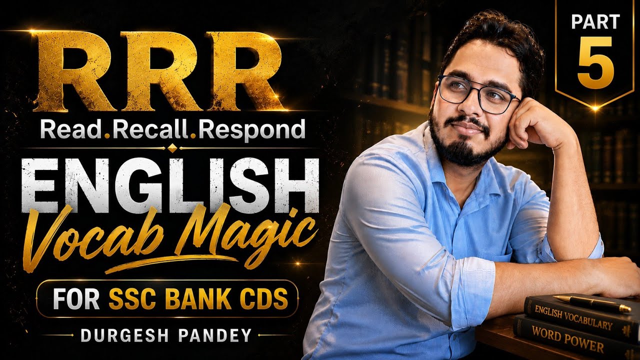English Zone | Vocabulary + Grammar + Comprehension | Durgesh Pandey
