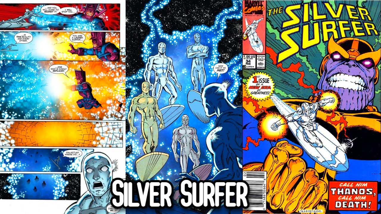 PODERES Y HABILIDADES DE SILVER SURFER | Marvel Comics