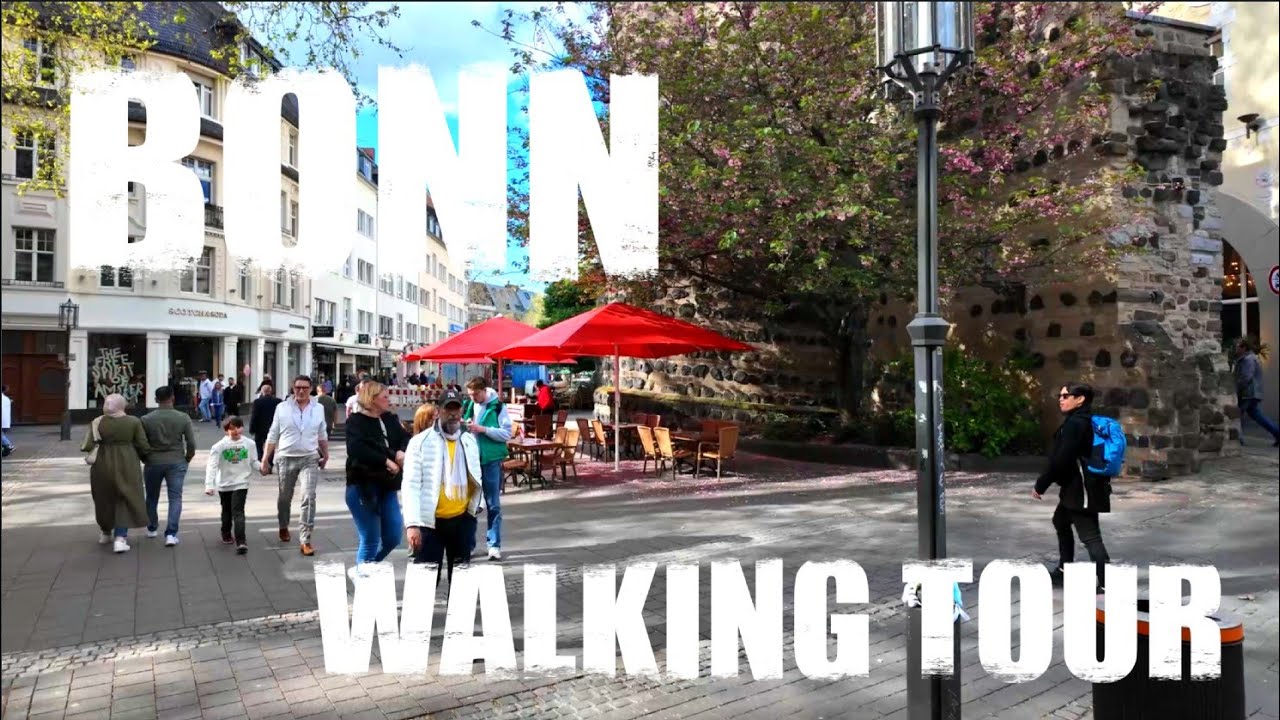 Bonn, Germany Walking Tour 4K | Discover Bonn, Germany – Journey Through History & Culture 🇩🇪