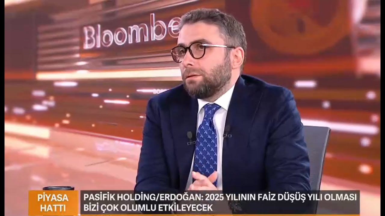 PASİFİK HOLDİNG YÖNETİM KURULU BAŞKANI SAYIN FATİH ERDOĞAN, BLOOMBERG HT'YE KONUŞTU