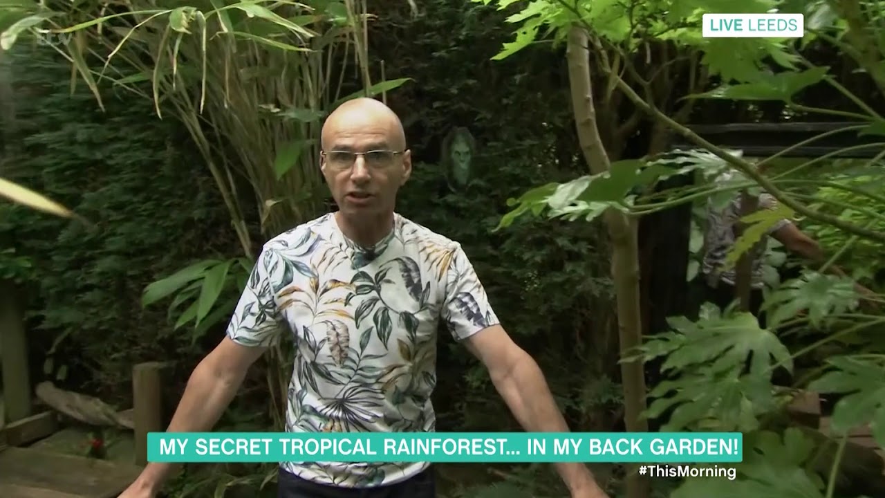 My Secret Tropical Rainforest in My Back Garden | This Morning