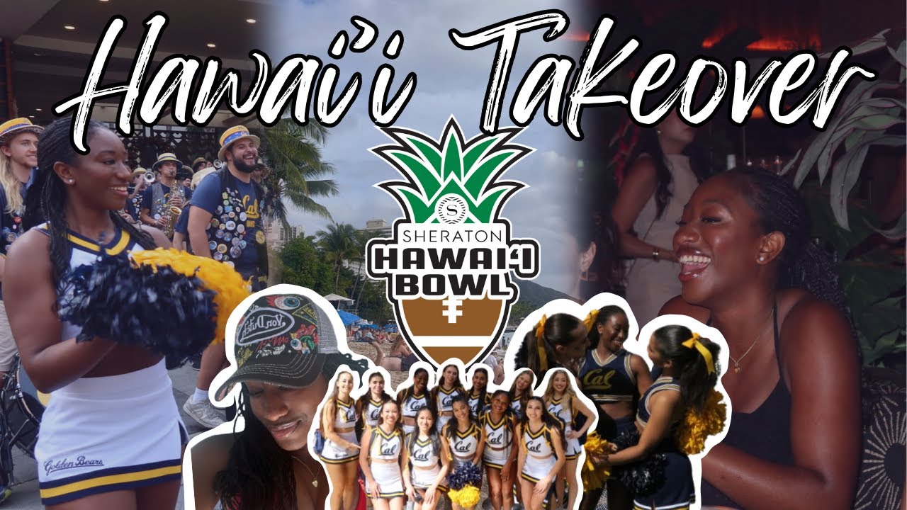 I Spent Christmas in Hawai'i?! | Hawai'i Bowl Game Vlog (Hawai'i vs Cal)