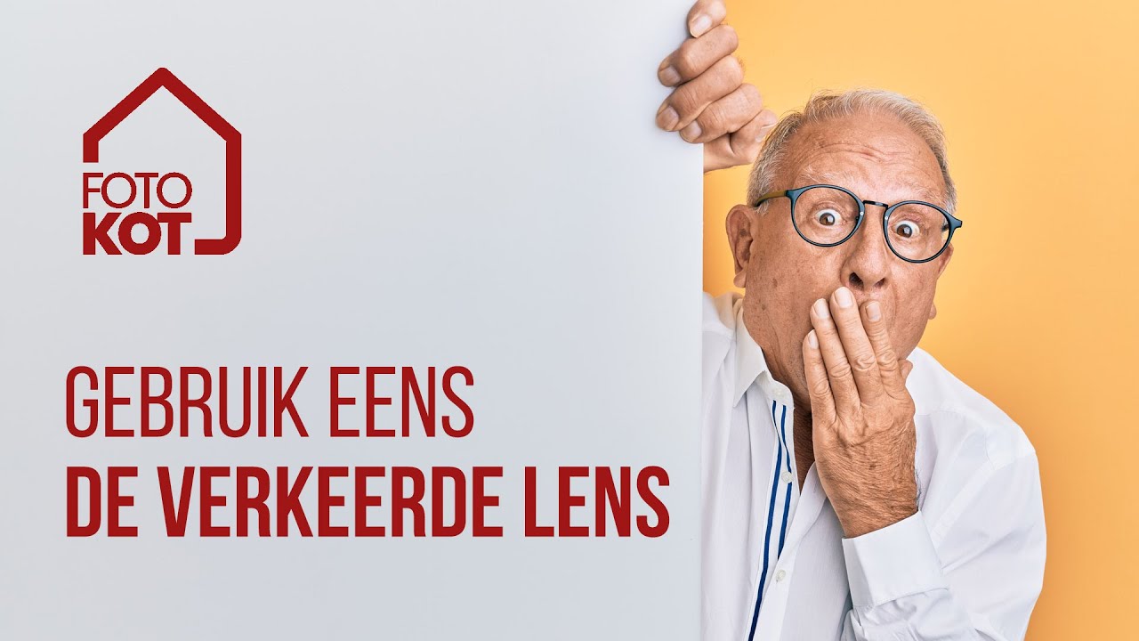 Gebruik eens de verkeerde lens