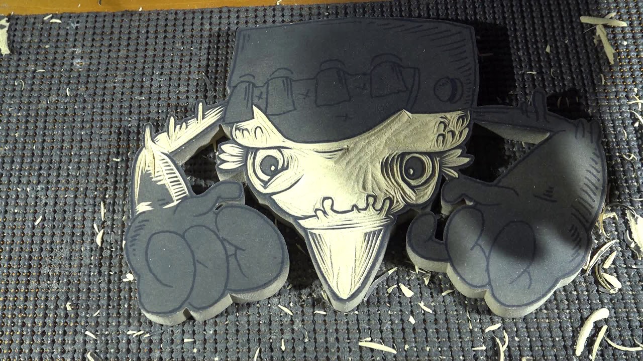 Monster Carving at 2 times speed - Relaxing